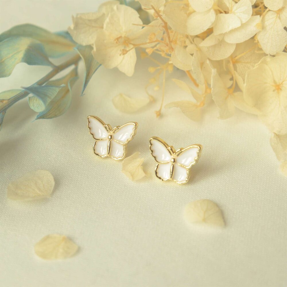 Butterfly Stud Earrings