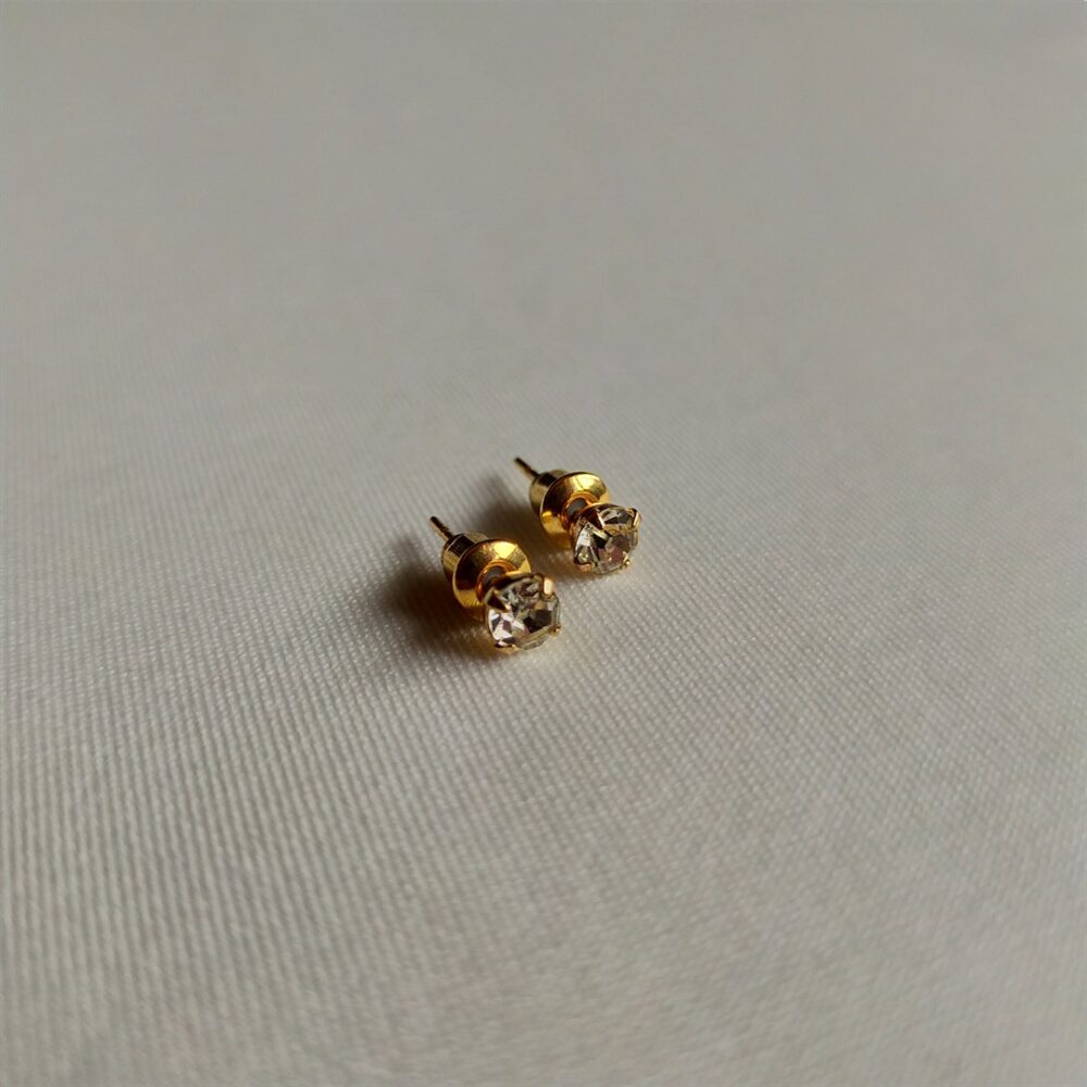 Zirconia Stud Earrings